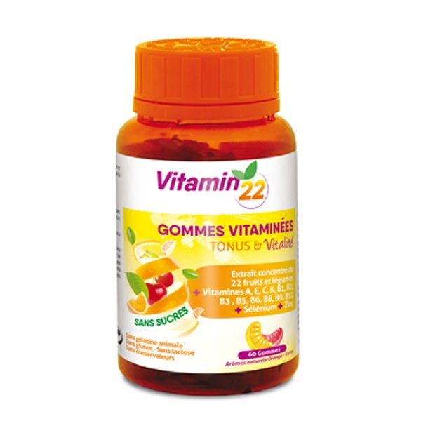 Витамин 22 мультивитамин пастилки жевательные 2,3г 60шт (бад)