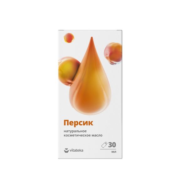 Витатека масло персиковое косметическое с витаминно-антиоксидантным комплексом 30 мл