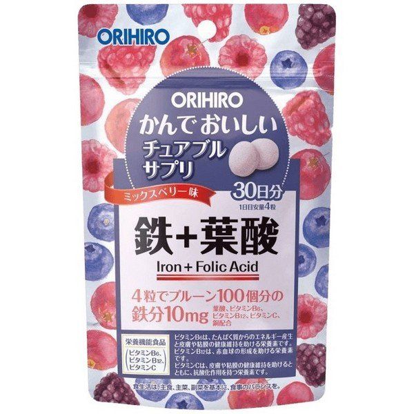 Железо с витаминами таб. Orihiro/Орихиро 0,5г 120шт