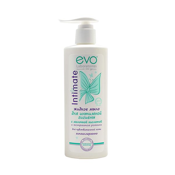 Жидкое мыло для интимной гигиены для чувствительной кожи EVO(ЭВО) 200 мл