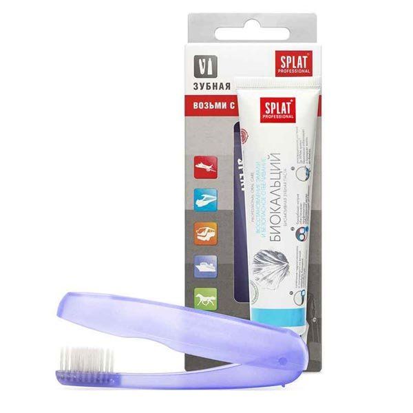 Зубная паста сплат профессионал ультракомплекс 40мл + з/щетка (набор дорожный)