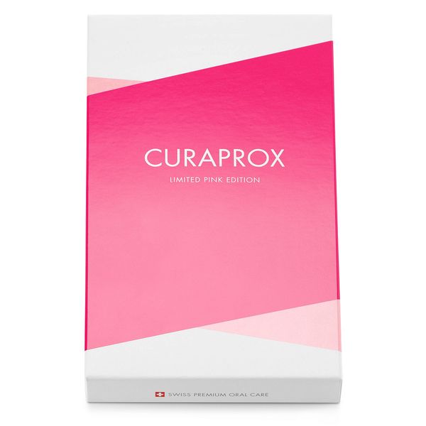 Зубные щетки для взрослых ультрамягкие Ultrasoft Pink Edition Curaprox/Курапрокс 6шт (CS5460/6 Pink)